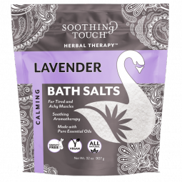Lavender Bath Salts Pouch